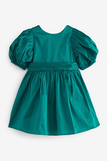 Taffeta flower girl dress cheap