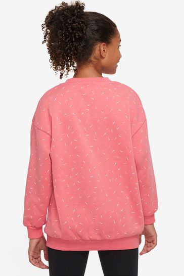 Nike sales coral sweatshirt