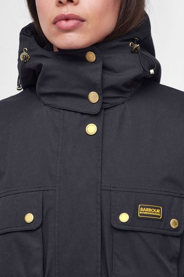 Hooded barbour discount