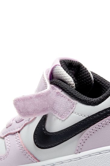 nike court borough low 2 lila