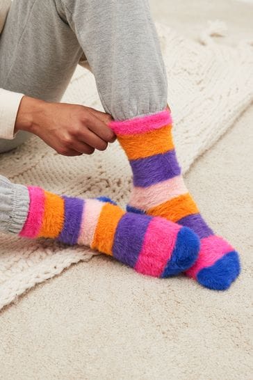 Buy Bright Star Super Hairy Cosy Socks 2 Pack from Next USA