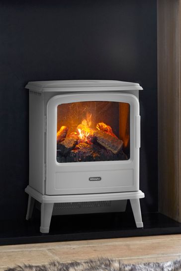 Buy Dimplex Pebble Grey Evandale Electric Stove Fireplace from the Next UK  online shop