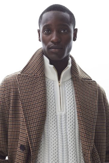 Reiss best sale houndstooth coat
