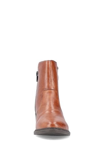 Buy Rieker Womens Zipper Brown Boots from Next Ukraine