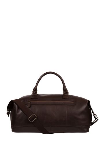 Buy Made By Stitch Shuttle Leather Holdall from Next Luxembourg