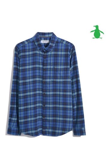 Penguin top plaid shirt