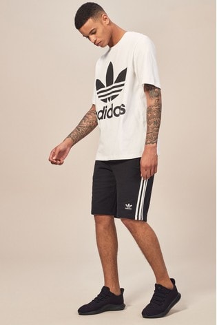 Striped sweat shorts on sale