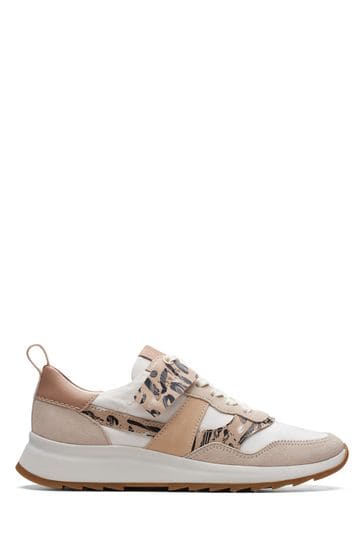 Buy Clarks Brown Combi DashLite Jazz Shoes from Next Luxembourg