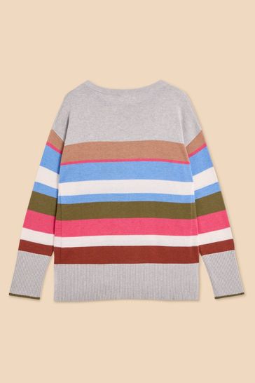 White stuff tide stripe jumper 2025