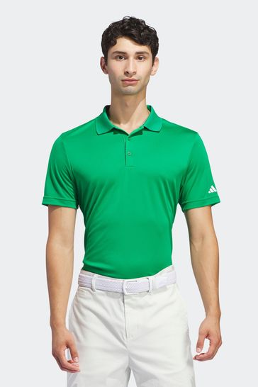 Polo negro Primegreen de Adidas Golf