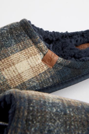 Check mule slippers cheap