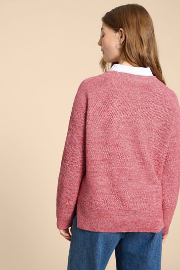 White stuff shop red jumper