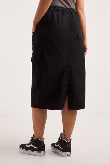 Black skirt with pockets uk 2025