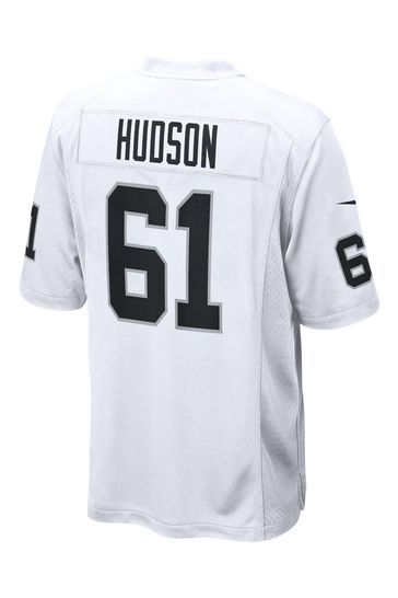 Oakland raiders white jersey shop