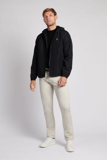 Us polo hooded jacket shop