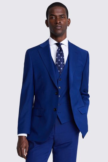 Royal blue suit coat shop