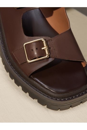 Chunky shop cleated sandals