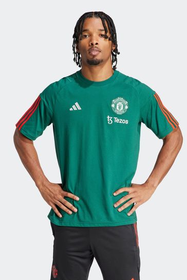 adidas Green Manchester United Tiro 23 Training T-Shirt