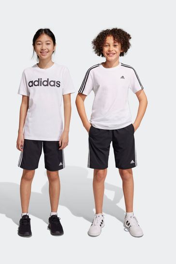 Adidas essential 3 stripe shorts top
