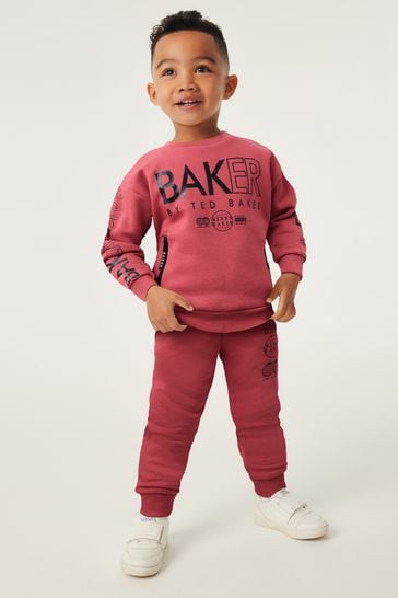 Baker by Ted Baker (0-6yrs) Letter Sweater and Jogger Set