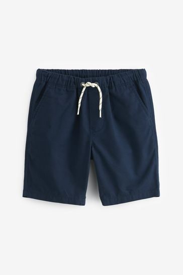 Navy Blue Pull-On Shorts (3-16yrs)