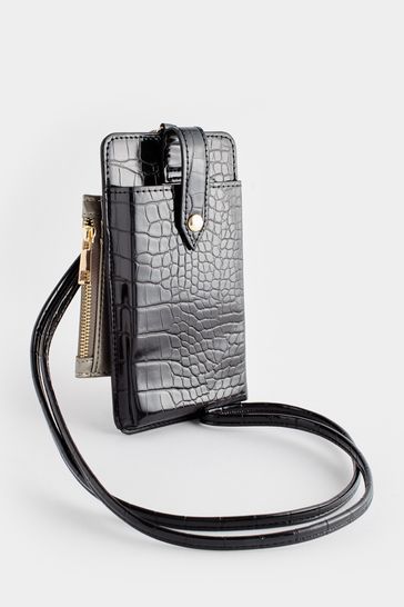 Black phone best sale bag