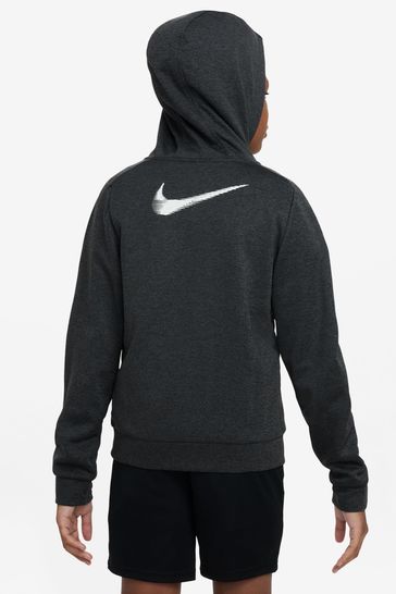 Buy Nike Black Therma FIT Multi Zip Through Hoodie from Next