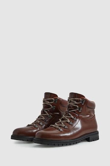 Mens leather hotsell hiking boot