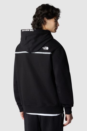 North face outlet mens black hoodie