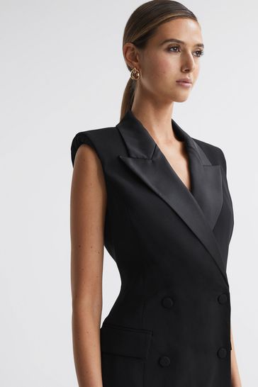 Double breasted midi dress clearance
