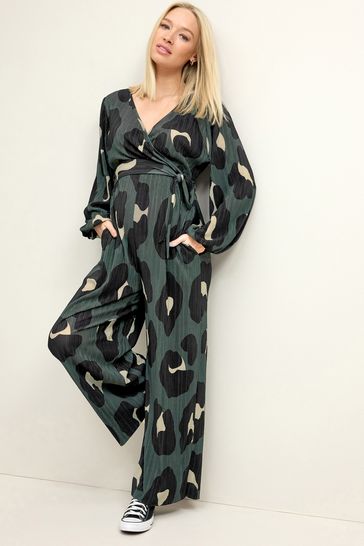 Animal print jumpsuit next online