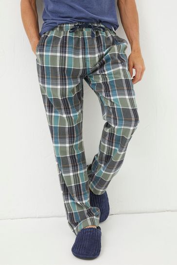 Buy FatFace Green Southsea Checked Pyjama Bottoms from Next Germany