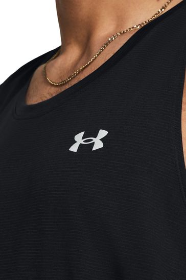 Under armour black vest sale