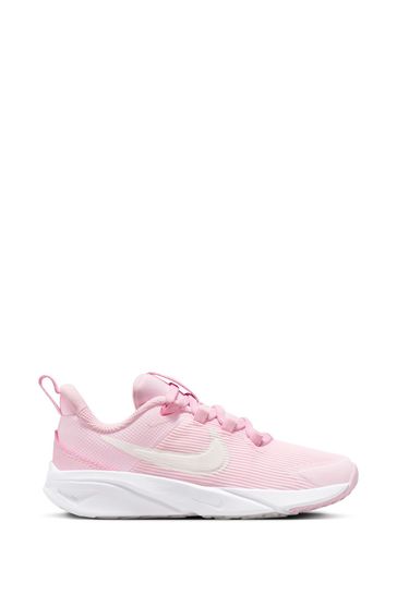 Nike Pale Pink Junior Star Runner 4 Trainers