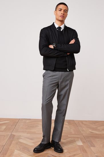 Next black v neck deals jumper