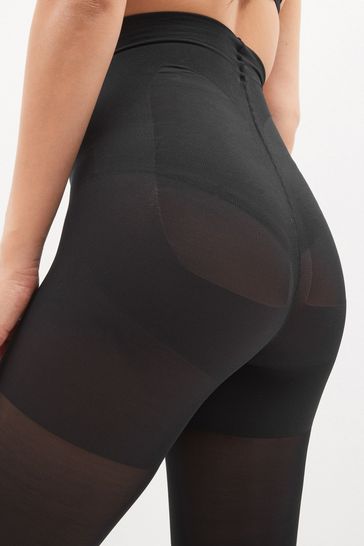 Buy Black 80 Denier Bum, Tum And Thigh Shaping Tights from the Next UK  online shop