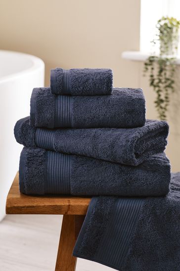 Navy and grey towels hot sale