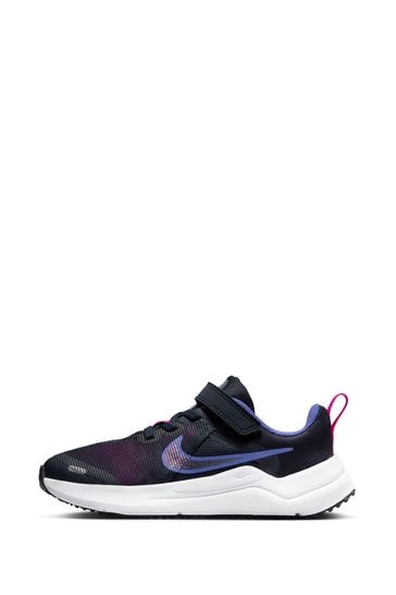 Navy nike trainers junior sales