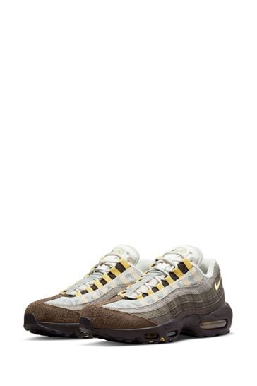 Nike grey and deals gold trainers