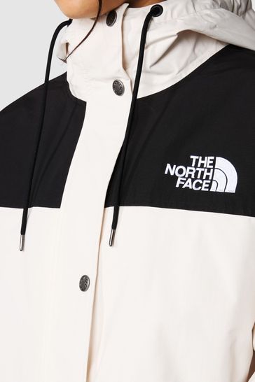 North face discount parka white