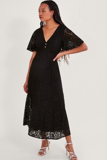 Monsoon black on sale dress