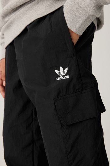 Buy adidas Originals Black Kids Cargo Tracksuit Bottoms from Next Bahrain
