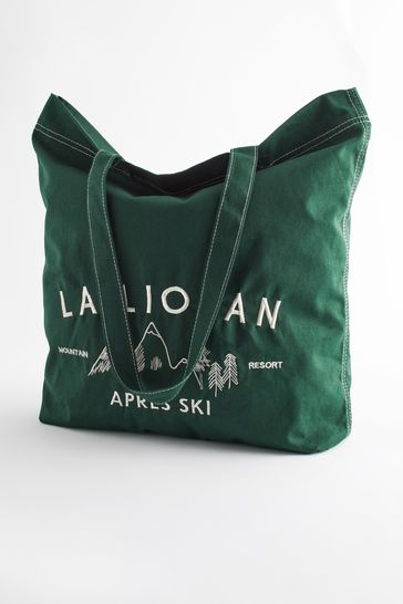 Canvas discount ski bag