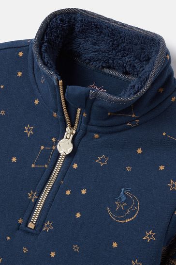 Joules fairdale sale half zip sweatshirt