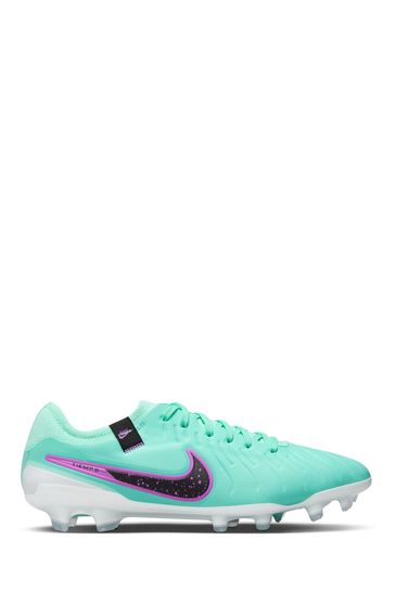 Buy Nike Green Tiempo Legend 10 Pro Firm Ground Football Boots