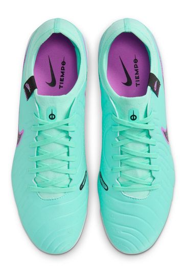 Buy Nike Green Tiempo Legend 10 Pro Firm Ground Football Boots