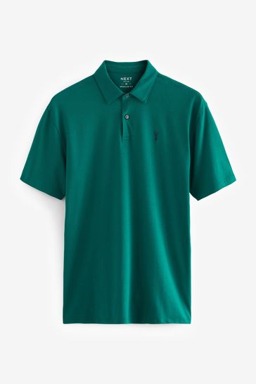 Dark teal polo best sale shirts