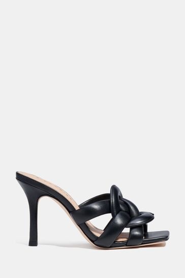 Buy COACH Kellie Leather Court Heel Sandals from Next Luxembourg