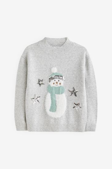 Next snowman jumper outlet