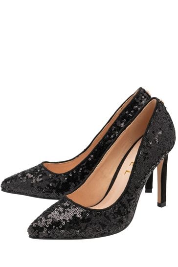 Buy Ravel Black Stiletto Heel Court Shoes from Next Luxembourg